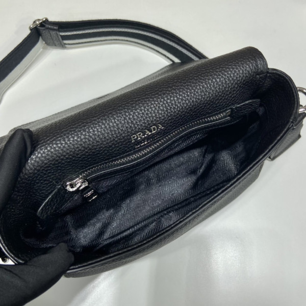 prada Leather shoulder bag-23*18*9CM [1BD314-02] CELINE CHANEL ACCESSORIES LOEWE SHOES LOUIS VUITTON DIRO YSL OTHER BRAND HANDBAGS BALENCIAGA BOTTEGA VENETA GOYARD HERMES BURBERRY VALENTINO GUCCI FENDI MIUMIU CHLOE PRADA BVLGARI SUITCASE NEW ARRIVAL 