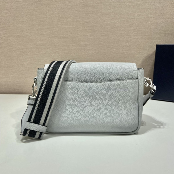 prada Leather shoulder bag-23*18*9CM [1BD314-01] CELINE CHANEL ACCESSORIES LOEWE SHOES LOUIS VUITTON DIRO YSL OTHER BRAND HANDBAGS BALENCIAGA BOTTEGA VENETA GOYARD HERMES BURBERRY VALENTINO GUCCI FENDI MIUMIU CHLOE PRADA BVLGARI SUITCASE NEW ARRIVAL 
