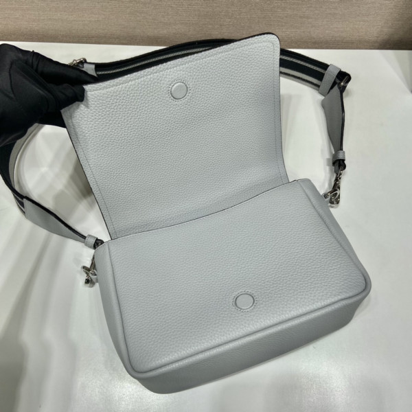 prada Leather shoulder bag-23*18*9CM [1BD314-01] CELINE CHANEL ACCESSORIES LOEWE SHOES LOUIS VUITTON DIRO YSL OTHER BRAND HANDBAGS BALENCIAGA BOTTEGA VENETA GOYARD HERMES BURBERRY VALENTINO GUCCI FENDI MIUMIU CHLOE PRADA BVLGARI SUITCASE NEW ARRIVAL 