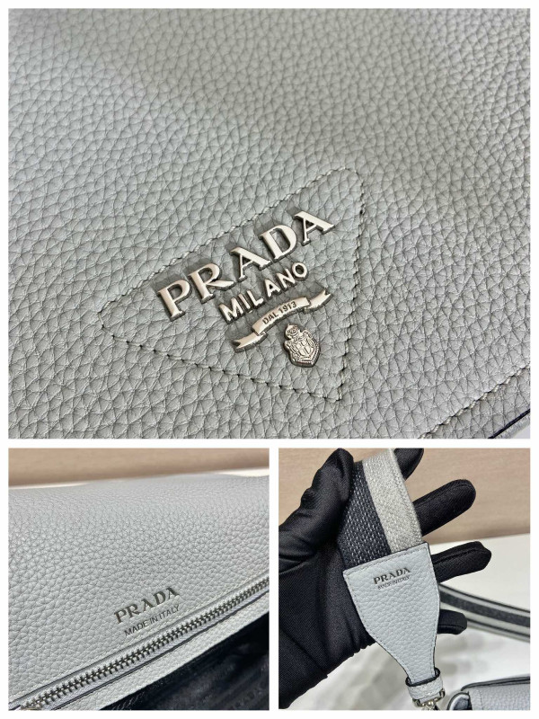 prada Leather shoulder bag-23*18*9CM [1BD314-01] CELINE CHANEL ACCESSORIES LOEWE SHOES LOUIS VUITTON DIRO YSL OTHER BRAND HANDBAGS BALENCIAGA BOTTEGA VENETA GOYARD HERMES BURBERRY VALENTINO GUCCI FENDI MIUMIU CHLOE PRADA BVLGARI SUITCASE NEW ARRIVAL 