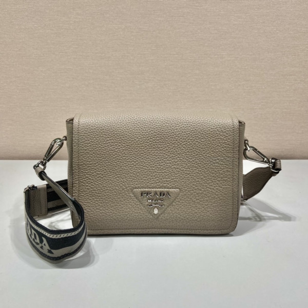 prada Leather shoulder bag-23*18*9CM [1BD314] CELINE CHANEL ACCESSORIES LOEWE SHOES LOUIS VUITTON DIRO YSL OTHER BRAND HANDBAGS BALENCIAGA BOTTEGA VENETA GOYARD HERMES BURBERRY VALENTINO GUCCI FENDI MIUMIU CHLOE PRADA BVLGARI SUITCASE NEW ARRIVAL 