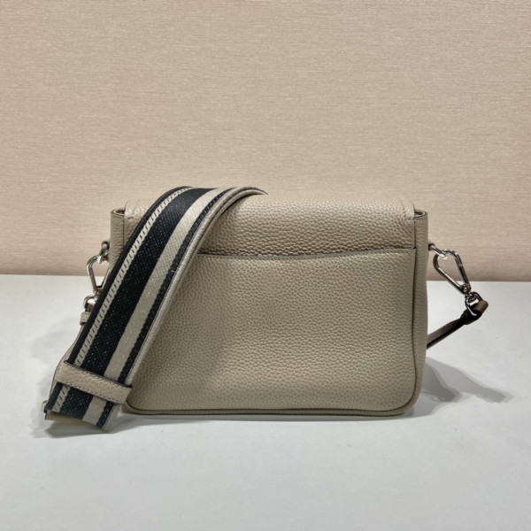 prada Leather shoulder bag-23*18*9CM [1BD314] CELINE CHANEL ACCESSORIES LOEWE SHOES LOUIS VUITTON DIRO YSL OTHER BRAND HANDBAGS BALENCIAGA BOTTEGA VENETA GOYARD HERMES BURBERRY VALENTINO GUCCI FENDI MIUMIU CHLOE PRADA BVLGARI SUITCASE NEW ARRIVAL 