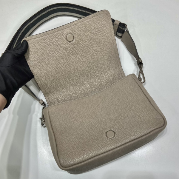 prada Leather shoulder bag-23*18*9CM [1BD314] CELINE CHANEL ACCESSORIES LOEWE SHOES LOUIS VUITTON DIRO YSL OTHER BRAND HANDBAGS BALENCIAGA BOTTEGA VENETA GOYARD HERMES BURBERRY VALENTINO GUCCI FENDI MIUMIU CHLOE PRADA BVLGARI SUITCASE NEW ARRIVAL 