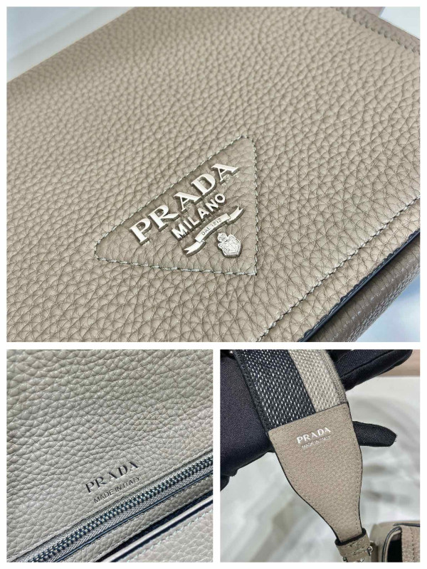 prada Leather shoulder bag-23*18*9CM [1BD314] CELINE CHANEL ACCESSORIES LOEWE SHOES LOUIS VUITTON DIRO YSL OTHER BRAND HANDBAGS BALENCIAGA BOTTEGA VENETA GOYARD HERMES BURBERRY VALENTINO GUCCI FENDI MIUMIU CHLOE PRADA BVLGARI SUITCASE NEW ARRIVAL 
