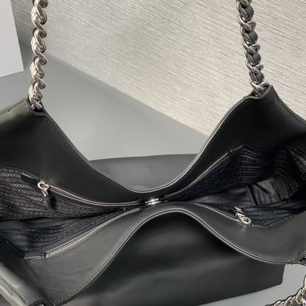 Prada Vintage Tote-39*29*19CM [1BA638] CELINE CHANEL ACCESSORIES LOEWE SHOES LOUIS VUITTON DIRO YSL OTHER BRAND HANDBAGS BALENCIAGA BOTTEGA VENETA GOYARD HERMES BURBERRY VALENTINO GUCCI FENDI MIUMIU CHLOE PRADA BVLGARI SUITCASE NEW ARRIVAL 