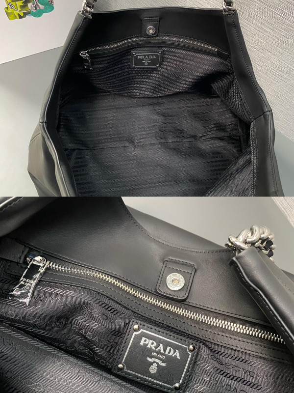 Prada Vintage Tote-39*29*19CM [1BA638] CELINE CHANEL ACCESSORIES LOEWE SHOES LOUIS VUITTON DIRO YSL OTHER BRAND HANDBAGS BALENCIAGA BOTTEGA VENETA GOYARD HERMES BURBERRY VALENTINO GUCCI FENDI MIUMIU CHLOE PRADA BVLGARI SUITCASE NEW ARRIVAL 