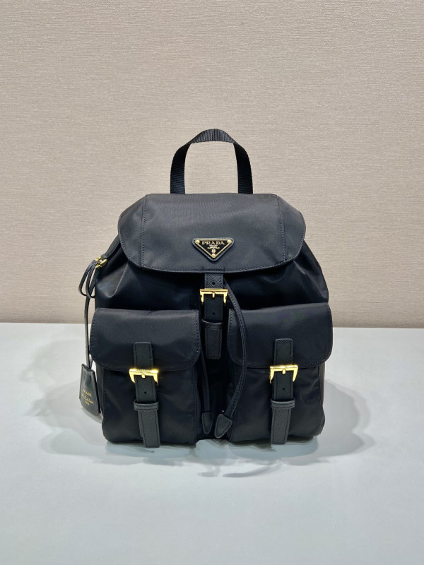 PRADA Re-Nylon Medium Backpack-23.5*28*12CM [1BZ677-04] CELINE CHANEL ACCESSORIES LOEWE SHOES LOUIS VUITTON DIRO YSL OTHER BRAND HANDBAGS BALENCIAGA BOTTEGA VENETA GOYARD HERMES BURBERRY VALENTINO GUCCI FENDI MIUMIU CHLOE PRADA BVLGARI SUITCASE NEW ARRIVAL 