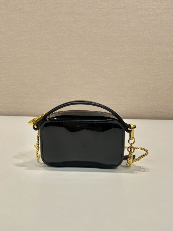 Prada Mini Bag-11*6.5*2.5*CM [1NR025-01] CELINE CHANEL ACCESSORIES LOEWE SHOES LOUIS VUITTON DIRO YSL OTHER BRAND HANDBAGS BALENCIAGA BOTTEGA VENETA GOYARD HERMES BURBERRY VALENTINO GUCCI FENDI MIUMIU CHLOE PRADA BVLGARI SUITCASE NEW ARRIVAL 