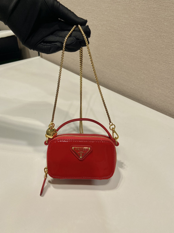 Prada Mini Bag-11*6.5*2.5*CM [1NR025] CELINE CHANEL ACCESSORIES LOEWE SHOES LOUIS VUITTON DIRO YSL OTHER BRAND HANDBAGS BALENCIAGA BOTTEGA VENETA GOYARD HERMES BURBERRY VALENTINO GUCCI FENDI MIUMIU CHLOE PRADA BVLGARI SUITCASE NEW ARRIVAL 