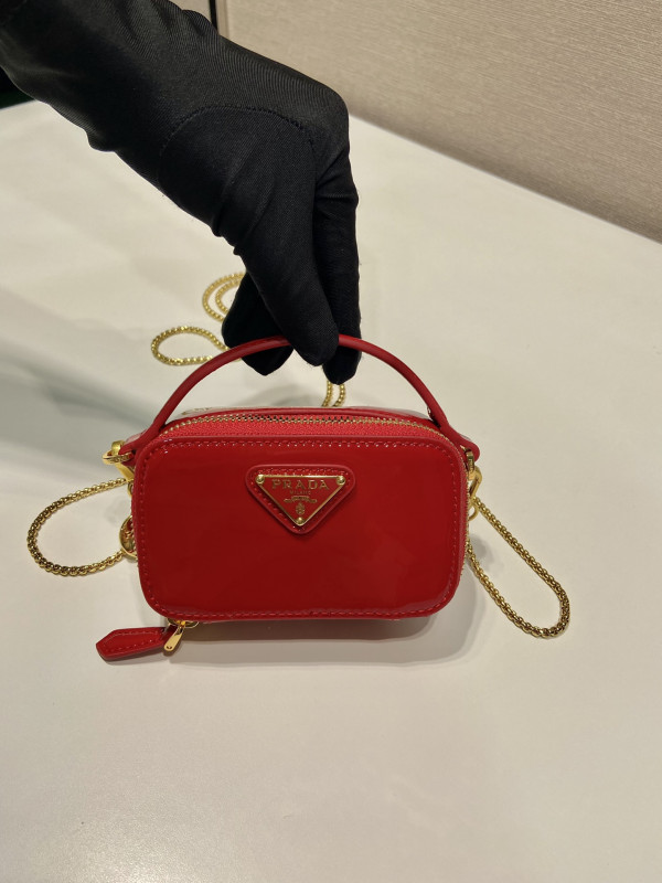 Prada Mini Bag-11*6.5*2.5*CM [1NR025] CELINE CHANEL ACCESSORIES LOEWE SHOES LOUIS VUITTON DIRO YSL OTHER BRAND HANDBAGS BALENCIAGA BOTTEGA VENETA GOYARD HERMES BURBERRY VALENTINO GUCCI FENDI MIUMIU CHLOE PRADA BVLGARI SUITCASE NEW ARRIVAL 