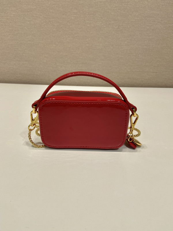 Prada Mini Bag-11*6.5*2.5*CM [1NR025] CELINE CHANEL ACCESSORIES LOEWE SHOES LOUIS VUITTON DIRO YSL OTHER BRAND HANDBAGS BALENCIAGA BOTTEGA VENETA GOYARD HERMES BURBERRY VALENTINO GUCCI FENDI MIUMIU CHLOE PRADA BVLGARI SUITCASE NEW ARRIVAL 