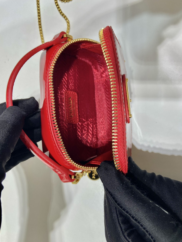 Prada Mini Bag-11*6.5*2.5*CM [1NR025] CELINE CHANEL ACCESSORIES LOEWE SHOES LOUIS VUITTON DIRO YSL OTHER BRAND HANDBAGS BALENCIAGA BOTTEGA VENETA GOYARD HERMES BURBERRY VALENTINO GUCCI FENDI MIUMIU CHLOE PRADA BVLGARI SUITCASE NEW ARRIVAL 