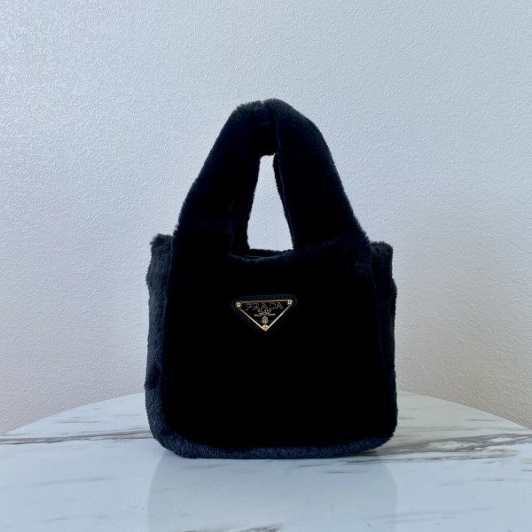 (image for) Prada Woolen Bucket Bag-18*15.5*10CM