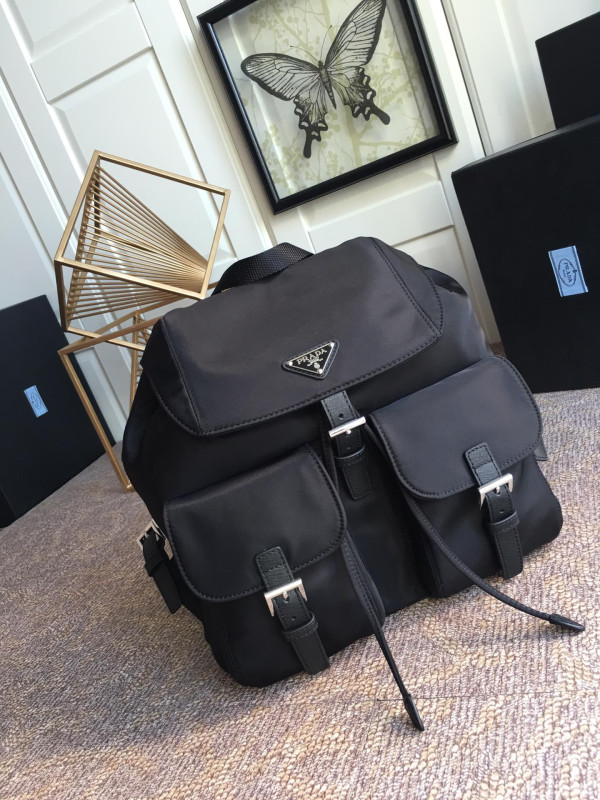 PRADA Backpack-31*32*15CM (image for) PRADA Backpack-31*32*15CM
