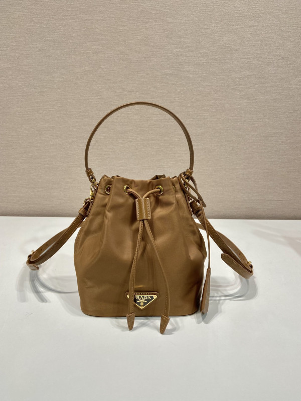 Prada Bucket Bag-15.5*19.5*10CM (image for) Prada Bucket Bag-15.5*19.5*10CM