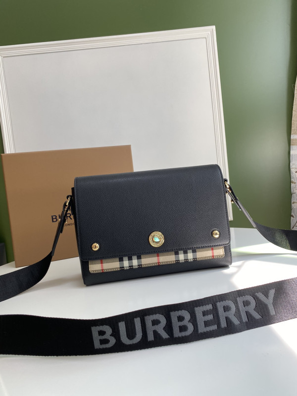 (image for) BURBERRY Note Crossbody Bag-25-8.5-18cm