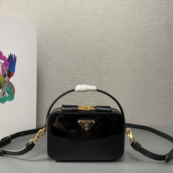 (image for) Prada Odette crystal-studded satin bag-17.5x10.5x4.5cm