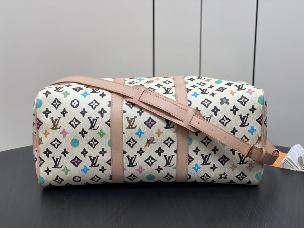 LOUIS VUITTON KEEPALL BANDOULI?RE 50 [M24901白彩] CELINE CHANEL ACCESSORIES LOEWE SHOES LOUIS VUITTON DIRO YSL OTHER BRAND HANDBAGS BALENCIAGA BOTTEGA VENETA GOYARD HERMES BURBERRY VALENTINO GUCCI FENDI MIUMIU CHLOE PRADA BVLGARI SUITCASE NEW ARRIVAL 