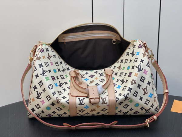 LOUIS VUITTON KEEPALL BANDOULI?RE 50 [M24901白彩] CELINE CHANEL ACCESSORIES LOEWE SHOES LOUIS VUITTON DIRO YSL OTHER BRAND HANDBAGS BALENCIAGA BOTTEGA VENETA GOYARD HERMES BURBERRY VALENTINO GUCCI FENDI MIUMIU CHLOE PRADA BVLGARI SUITCASE NEW ARRIVAL 