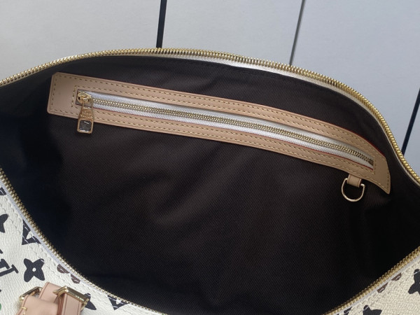 LOUIS VUITTON KEEPALL BANDOULI?RE 50 [M24901白彩] CELINE CHANEL ACCESSORIES LOEWE SHOES LOUIS VUITTON DIRO YSL OTHER BRAND HANDBAGS BALENCIAGA BOTTEGA VENETA GOYARD HERMES BURBERRY VALENTINO GUCCI FENDI MIUMIU CHLOE PRADA BVLGARI SUITCASE NEW ARRIVAL 