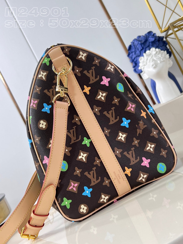 LOUIS VUITTON KEEPALL BANDOULI?RE 50 [M24901] CELINE CHANEL ACCESSORIES LOEWE SHOES LOUIS VUITTON DIRO YSL OTHER BRAND HANDBAGS BALENCIAGA BOTTEGA VENETA GOYARD HERMES BURBERRY VALENTINO GUCCI FENDI MIUMIU CHLOE PRADA BVLGARI SUITCASE NEW ARRIVAL 