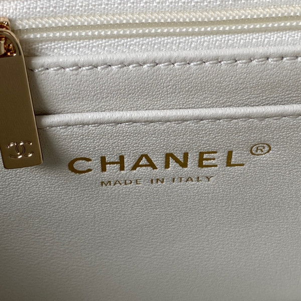 CL FLAP BAG WITH TOP HANDLE-18CM [AS4101-04] CELINE CHANEL ACCESSORIES LOEWE SHOES LOUIS VUITTON DIRO YSL OTHER BRAND HANDBAGS BALENCIAGA BOTTEGA VENETA GOYARD HERMES BURBERRY VALENTINO GUCCI FENDI MIUMIU CHLOE PRADA BVLGARI SUITCASE NEW ARRIVAL 