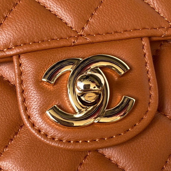CL FLAP BAG WITH TOP HANDLE-18CM [AS4140-01] CELINE CHANEL ACCESSORIES LOEWE SHOES LOUIS VUITTON DIRO YSL OTHER BRAND HANDBAGS BALENCIAGA BOTTEGA VENETA GOYARD HERMES BURBERRY VALENTINO GUCCI FENDI MIUMIU CHLOE PRADA BVLGARI SUITCASE NEW ARRIVAL 