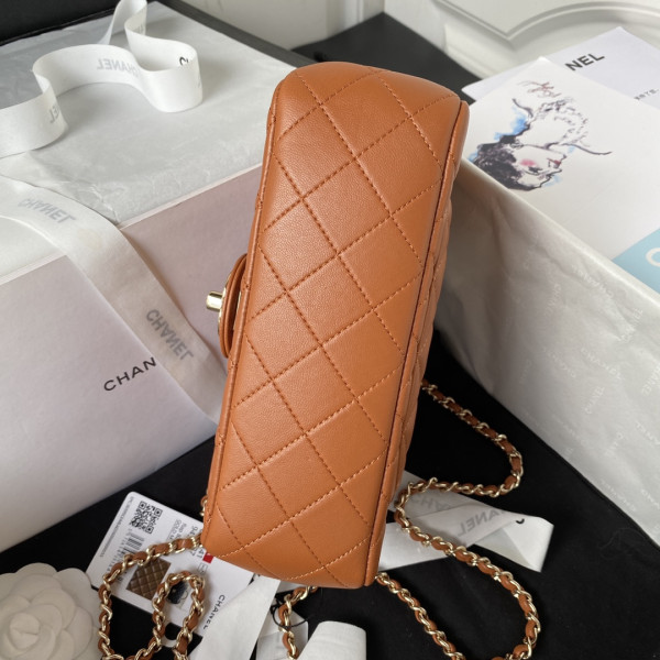 CL FLAP BAG WITH TOP HANDLE-21CM [AS4141-03] CELINE CHANEL ACCESSORIES LOEWE SHOES LOUIS VUITTON DIRO YSL OTHER BRAND HANDBAGS BALENCIAGA BOTTEGA VENETA GOYARD HERMES BURBERRY VALENTINO GUCCI FENDI MIUMIU CHLOE PRADA BVLGARI SUITCASE NEW ARRIVAL 