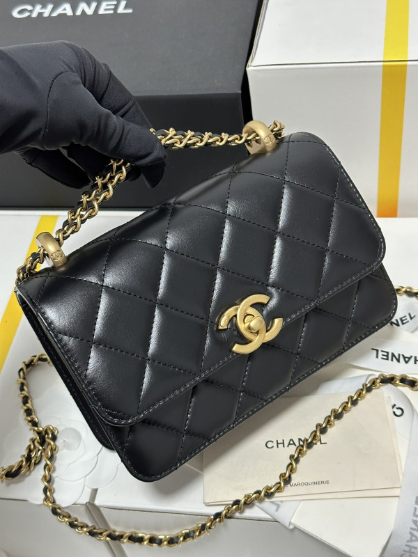 CL FLAP BAG -12X19X8CM [AS2615-01] CELINE CHANEL ACCESSORIES LOEWE SHOES LOUIS VUITTON DIRO YSL OTHER BRAND HANDBAGS BALENCIAGA BOTTEGA VENETA GOYARD HERMES BURBERRY VALENTINO GUCCI FENDI MIUMIU CHLOE PRADA BVLGARI SUITCASE NEW ARRIVAL 