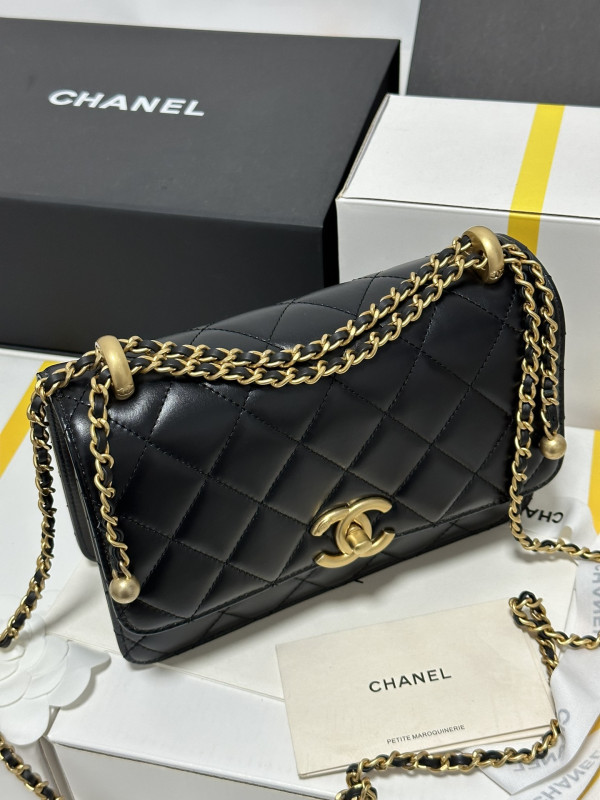CL FLAP BAG -14.5*22*8cm [AS2649-01] CELINE CHANEL ACCESSORIES LOEWE SHOES LOUIS VUITTON DIRO YSL OTHER BRAND HANDBAGS BALENCIAGA BOTTEGA VENETA GOYARD HERMES BURBERRY VALENTINO GUCCI FENDI MIUMIU CHLOE PRADA BVLGARI SUITCASE NEW ARRIVAL 
