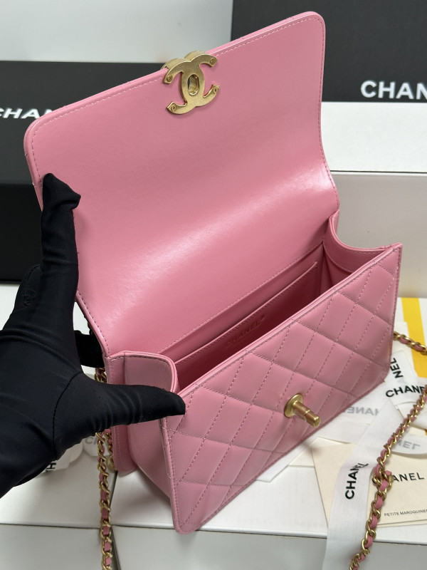 CL FLAP BAG - 14.5*22*8cm [C1TJ2-095158] CELINE CHANEL ACCESSORIES LOEWE SHOES LOUIS VUITTON DIRO YSL OTHER BRAND HANDBAGS BALENCIAGA BOTTEGA VENETA GOYARD HERMES BURBERRY VALENTINO GUCCI FENDI MIUMIU CHLOE PRADA BVLGARI SUITCASE NEW ARRIVAL 
