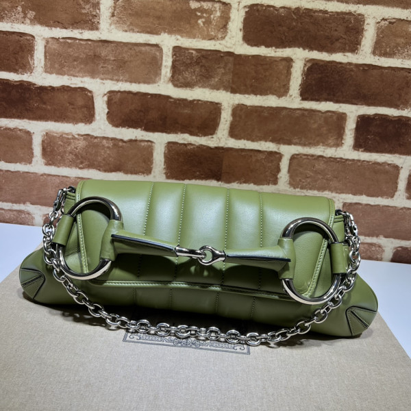 (image for) GUCCI HORSEBIT CHAIN BIG SHOULDER BAG
