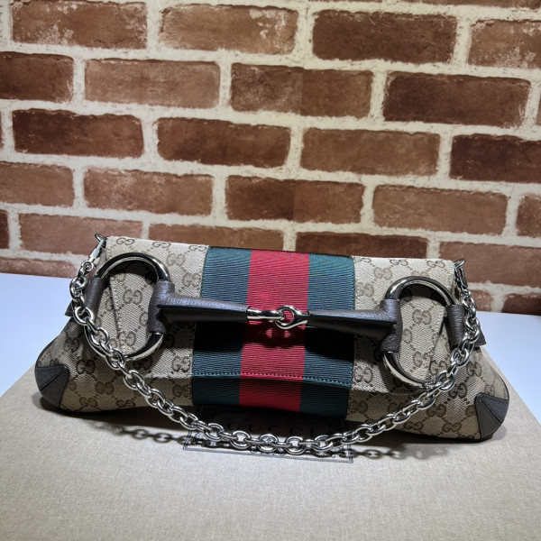 (image for) GUCCI HORSEBIT CHAIN BIG SHOULDER BAG