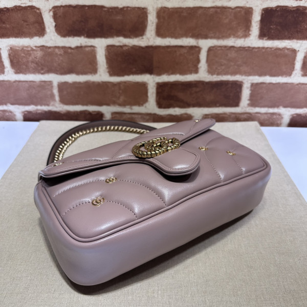 GUCCI GG Marmont SMALL shoulder bag [443497-04] CELINE CHANEL ACCESSORIES LOEWE SHOES LOUIS VUITTON DIRO YSL OTHER BRAND HANDBAGS BALENCIAGA BOTTEGA VENETA GOYARD HERMES BURBERRY VALENTINO GUCCI FENDI MIUMIU CHLOE PRADA BVLGARI SUITCASE NEW ARRIVAL 