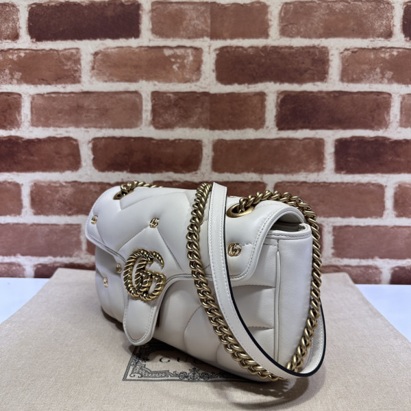 GUCCI GG Marmont SMALL shoulder bag [443497-03] CELINE CHANEL ACCESSORIES LOEWE SHOES LOUIS VUITTON DIRO YSL OTHER BRAND HANDBAGS BALENCIAGA BOTTEGA VENETA GOYARD HERMES BURBERRY VALENTINO GUCCI FENDI MIUMIU CHLOE PRADA BVLGARI SUITCASE NEW ARRIVAL 