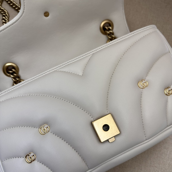 GUCCI GG Marmont SMALL shoulder bag [443497-03] CELINE CHANEL ACCESSORIES LOEWE SHOES LOUIS VUITTON DIRO YSL OTHER BRAND HANDBAGS BALENCIAGA BOTTEGA VENETA GOYARD HERMES BURBERRY VALENTINO GUCCI FENDI MIUMIU CHLOE PRADA BVLGARI SUITCASE NEW ARRIVAL 