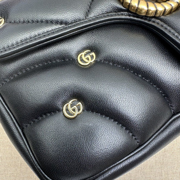 GUCCI GG Marmont SMALL shoulder bag [443497-02] CELINE CHANEL ACCESSORIES LOEWE SHOES LOUIS VUITTON DIRO YSL OTHER BRAND HANDBAGS BALENCIAGA BOTTEGA VENETA GOYARD HERMES BURBERRY VALENTINO GUCCI FENDI MIUMIU CHLOE PRADA BVLGARI SUITCASE NEW ARRIVAL 
