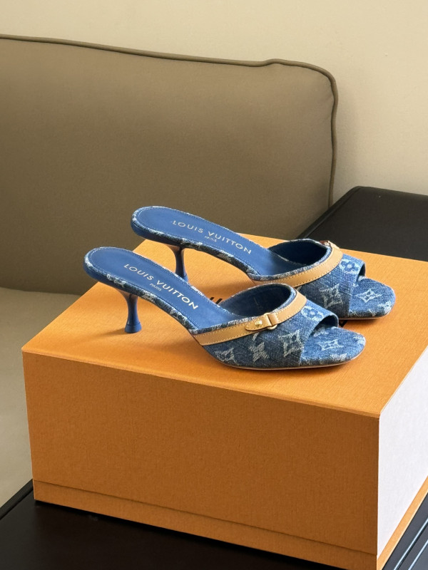 LOUIS VUITTON HEELS SANDALS (image for) LOUIS VUITTON HEELS SANDALS