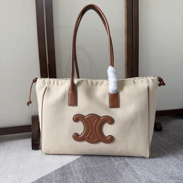 CELIN* CABAS DRAWSTRING CUIR TRIOMPHE (image for) CELIN* CABAS DRAWSTRING CUIR TRIOMPHE