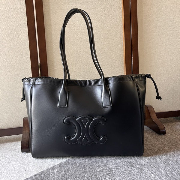 CELIN* CABAS DRAWSTRING CUIR TRIOMPHE (image for) CELIN* CABAS DRAWSTRING CUIR TRIOMPHE
