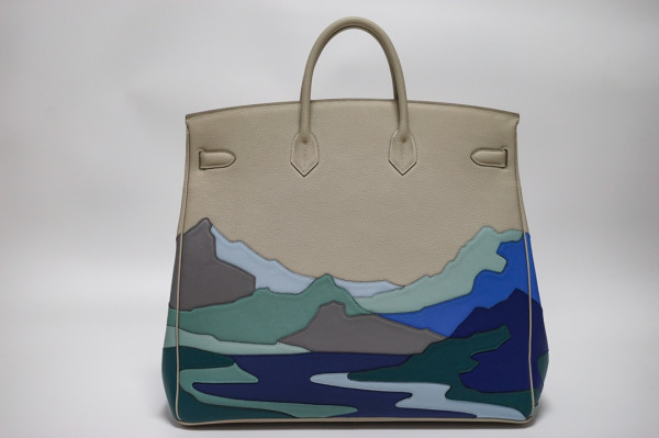 HERM?S ENDLESS ROAD HAC BIRKIN 50 MULTICOLOR TOGO (image for) HERM?S ENDLESS ROAD HAC BIRKIN 50 MULTICOLOR TOGO