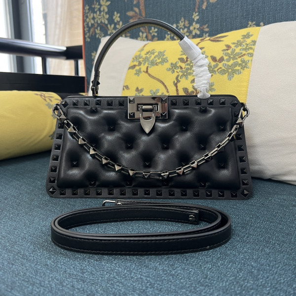 (image for) VALENTINO ROCKSTUD PADDED NAPPA HANDBAG