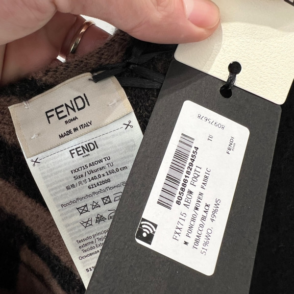 Fendi Poncho (image for) Fendi Poncho