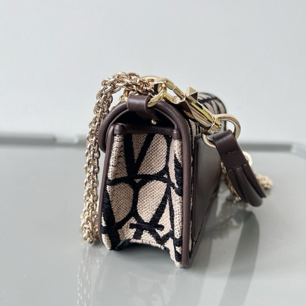 (image for) VALENTINO SMALL LOC? TOILE ICONOGRAPHE SHOULDER BAG