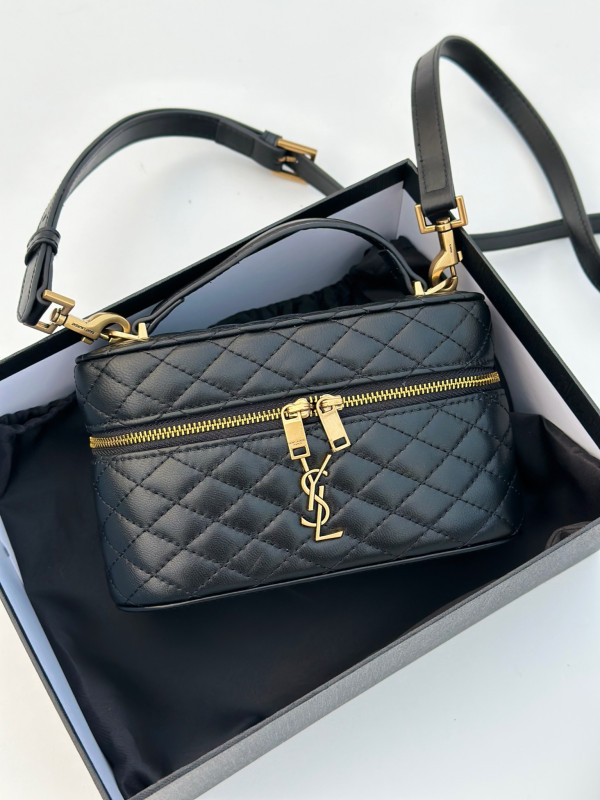 YSL GABY MINI VANITY BAG IN LAMBSKIN (image for) YSL GABY MINI VANITY BAG IN LAMBSKIN