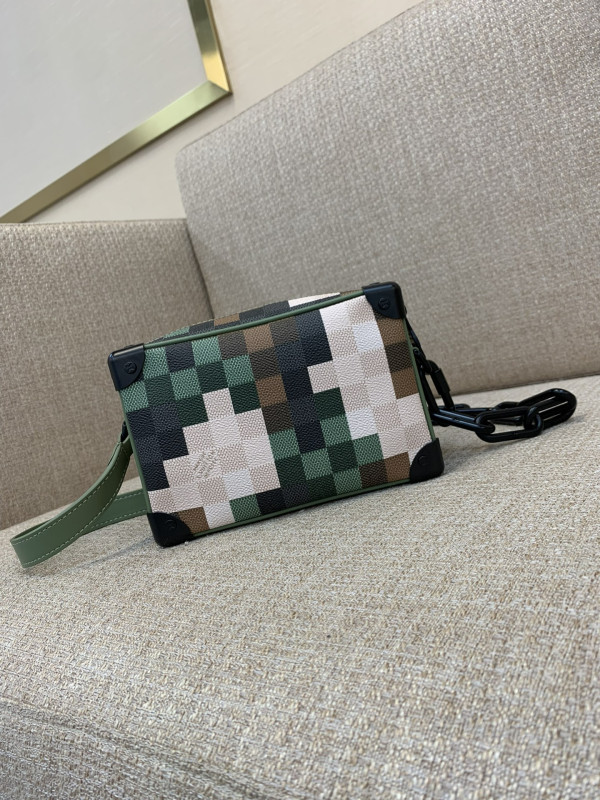 LOUIS VUITTON MINI SOFT TRUNK [M24581] CELINE CHANEL ACCESSORIES LOEWE SHOES LOUIS VUITTON DIRO YSL OTHER BRAND HANDBAGS BALENCIAGA BOTTEGA VENETA GOYARD HERMES BURBERRY VALENTINO GUCCI FENDI MIUMIU CHLOE PRADA BVLGARI SUITCASE NEW ARRIVAL 