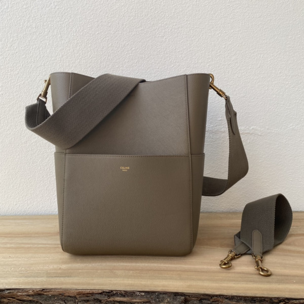 CELIN* SANGLE BUCKET [C1TD5-063558] CELINE CHANEL ACCESSORIES LOEWE SHOES LOUIS VUITTON DIRO YSL OTHER BRAND HANDBAGS BALENCIAGA BOTTEGA VENETA GOYARD HERMES BURBERRY VALENTINO GUCCI FENDI MIUMIU CHLOE PRADA BVLGARI SUITCASE NEW ARRIVAL 