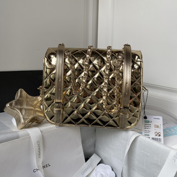 CL BACKPACK & STAR COIN PURSE [AS4649-1] CELINE CHANEL ACCESSORIES LOEWE SHOES LOUIS VUITTON DIRO YSL OTHER BRAND HANDBAGS BALENCIAGA BOTTEGA VENETA GOYARD HERMES BURBERRY VALENTINO GUCCI FENDI MIUMIU CHLOE PRADA BVLGARI SUITCASE NEW ARRIVAL 