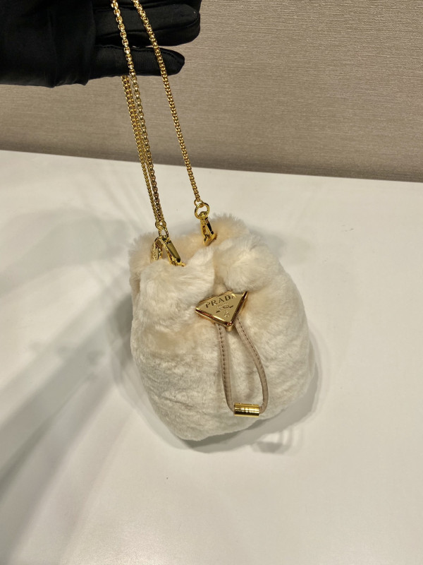 PRADA Shearling Bucket Bag (image for) PRADA Shearling Bucket Bag