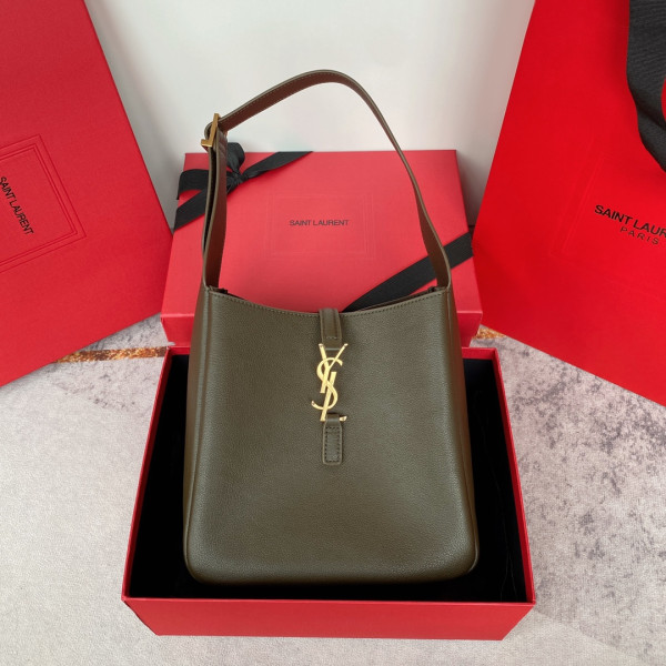 (image for) YSL LE 5 ? 7 SOFT SMALL HOBO BAG-23*22*8CM